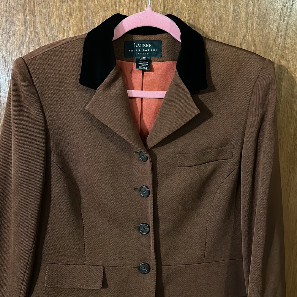 Lauren Ralph Lauren Equestrian blazer size 12p - Picture 3 of 17